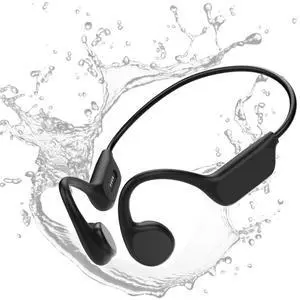 Bone Conduction Headphones Sports Headset Open-Ear Bluetooth 5.4 Wireless Swimming Earphones with Built-in Mic 32G Memory Magnetic Charging IPX8 Waterproof for Workout Running Cycling (Pure Black) Bone Conduction Headphones Sports Headset Open-Ear Bluetooth 5.4 Wireless Swimming Earphones with Built-in Mic 32G Memory Magnetic Charging IPX8 Waterproof for Workout Running Cycling (Pure Black)