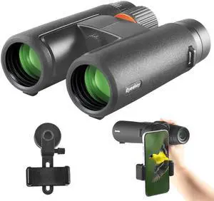 10x42 HD Binoculars for Adults High Powered with Low Light Night Vision Lightweight Waterproof Binoculars with Smartphone Adapter for Hunting, Bird Watching, Stargazing & Outdoor Travel 10x42 HD Binoculars for Adults High Powered with Low Light Night Vision Lightweight Waterproof Binoculars with Smartphone Adapter for Hunting, Bird Watching, Stargazing & Outdoor Travel