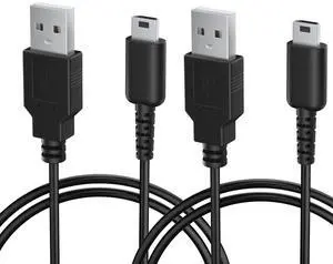 2 Pack Charger for Nintendo DS Lite Charger Cable, 3.9 FT USB Power Charging Cord Adapter Compatible with Nintendo DS Lite/NDSL (2) 2 Pack Charger for Nintendo DS Lite Charger Cable, 3.9 FT USB Power Charging Cord Adapter Compatible with Nintendo DS Lite/NDSL (2)