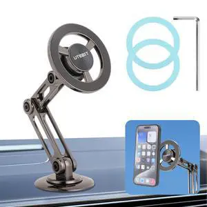 Universal 360° Pro Magnetic Car Phone Holder, Black Universal 360° Pro Magnetic Car Phone Holder, Black