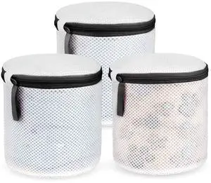 Mesh Laundry Bags, 3PCS Bra Laundry Bags with Zips, Bra Wash Bags Mesh Wash Bags, Reuse Washing Machine Bag for Delicates, Blouse, Hosiery, Underwear, Lingerie, Baby Clothes Mesh Laundry Bags, 3PCS Bra Laundry Bags with Zips, Bra Wash Bags Mesh Wash Bags, Reuse Washing Machine Bag for Delicates, Blouse, Hosiery, Underwear, Lingerie, Baby Clothes