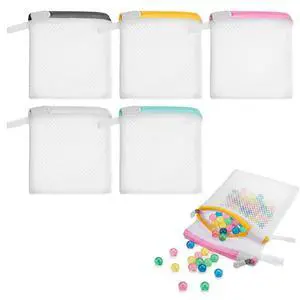 5 Pcs Small Mesh Laundry Bags, 5.31 x 4.33 In Lingerie Bags 5 Pcs Small Mesh Laundry Bags, 5.31 x 4.33 In Lingerie Bags
