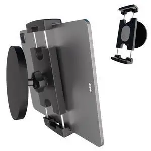 Magnetic Tablet Holder Fridge Tablet Mount for Cabinet Whiteboard Gym Warehouse and More fits 4.7-12.9 inch Phones and Tablets, 360°Adjustable 3.5" Magnetic Base Magnetic Tablet Holder Fridge Tablet Mount for Cabinet Whiteboard Gym Warehouse and More fits 4.7-12.9 inch Phones and Tablets, 360°Adjustable 3.5" Magnetic Base