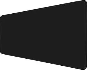 Large Gaming Mouse Pad, XXL Extended Computer Keyboard Mouse Mat with Stitched Edges, 31.5" x 15.7" Non-Slip Waterproof Rubber Base Office Big Long Mousepad for Work, Game, Office, Home, Black Large Gaming Mouse Pad, XXL Extended Computer Keyboard Mouse Mat with Stitched Edges, 31.5" x 15.7" Non-Slip Waterproof Rubber Base Office Big Long Mousepad for Work, Game, Office, Home, Black