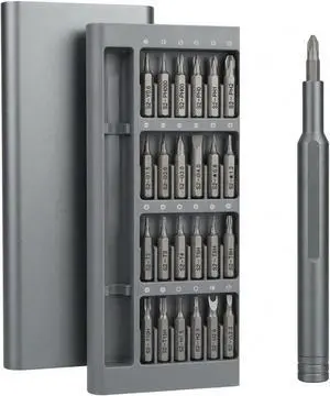 25-in-1 Precision Screwdriver Set, Magnetic Mini S2 Steel Repair Kit 25-in-1 Precision Screwdriver Set, Magnetic Mini S2 Steel Repair Kit