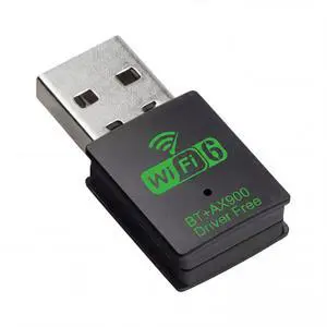 AX900 USB WiFi Adapter, 2.4G Dual Band WiFi Adapter for Desktop PC, Portable WiFi Dongle with MU-MIMO, OFDMA, WPA2, Travel Size, Supports Windows 10/11 AX900 USB WiFi Adapter, 2.4G Dual Band WiFi Adapter for Desktop PC, Portable WiFi Dongle with MU-MIMO, OFDMA, WPA2, Travel Size, Supports Windows 10/11
