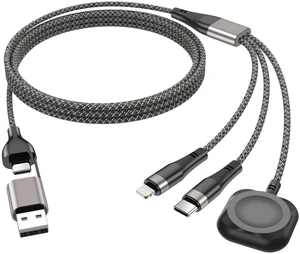 3 in 2 USB C Cable for Apple Watch Charger & iPhone 16/Galaxy - Fast Charging Multi Cable | 2FT Portable Travel Essentials (Compatible iWatch Ultra/SE/10-1, iPhone 11-16, S23-S25) 3 in 2 USB C Cable for Apple Watch Charger & iPhone 16/Galaxy - Fast Charging Multi Cable | 2FT Portable Travel Essentials (Compatible iWatch Ultra/SE/10-1, iPhone 11-16, S23-S25)