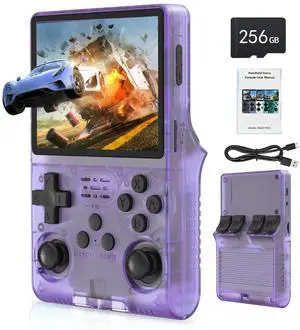30000 in 1 R40S PRO Handheld Game Console 3.5 inch IPS Screen Mini Retro Console 3800mAh Portable Pocket Arcade 12+ Mainstream Emulator 256G TF Card Transparent 30000 in 1 R40S PRO Handheld Game Console 3.5 inch IPS Screen Mini Retro Console 3800mAh Portable Pocket Arcade 12+ Mainstream Emulator 256G TF Card Transparent