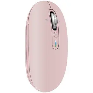 Wireless Bluetooth Mouse,USB+BT×2,Slim Pebble Multi Device Small Travel Mice,Metal 4 Way Super Scrolling,± 3000 DPI,Quiet,Portable,Long Battery for Laptop,Computer,Tablet,Mac,iPad,PC,Phone (Pink) Wireless Bluetooth Mouse,USB+BT×2,Slim Pebble Multi Device Small Travel Mice,Metal 4 Way Super Scrolling,± 3000 DPI,Quiet,Portable,Long Battery for Laptop,Computer,Tablet,Mac,iPad,PC,Phone (Pink)