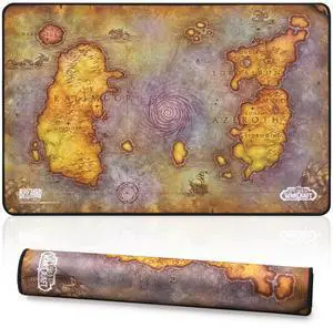 Blizzard Gaming Mouse Pad, XXL Desktop Keyboard Mat, Wow Themed Symbol, Cloth Cover with Stitched Edge, Smooth Tracking & Stability, Never-Slip Rubber, 23.6 * 15.7in (Yellow) Blizzard Gaming Mouse Pad, XXL Desktop Keyboard Mat, Wow Themed Symbol, Cloth Cover with Stitched Edge, Smooth Tracking & Stability, Never-Slip Rubber, 23.6 * 15.7in (Yellow)