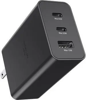 Samsung 65W 3-Port Super Fast Charging Wall Charger, GaN Adapter for Samsung Galaxy S26 Ultra/S26/S26+/S25 Ultra/S25/S25+/S24 Ultra/S24/S24+/S23 Ultra/S23/S23+/S22/S22 Ultra/S22+/Z Fold 3/ laptops Samsung 65W 3-Port Super Fast Charging Wall Charger, GaN Adapter for Samsung Galaxy S26 Ultra/S26/S26+/S25 Ultra/S25/S25+/S24 Ultra/S24/S24+/S23 Ultra/S23/S23+/S22/S22 Ultra/S22+/Z Fold 3/ laptops