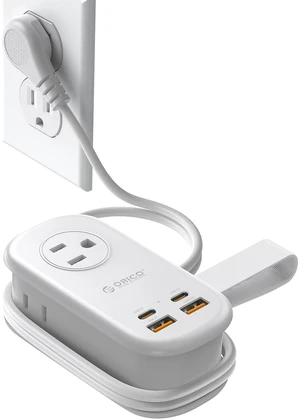 65W GaN Travel Power Strip with Flat Plug and 4FT Extension Cord 7-in-1 Charging Ports (3 AC Outlets/2 USB-A/2 USB-C), Fast Charger for MacBook Pro/Air, iPad Pro, iPhone 17/16/15- AP3 65W GaN Travel Power Strip with Flat Plug and 4FT Extension Cord 7-in-1 Charging Ports (3 AC Outlets/2 USB-A/2 USB-C), Fast Charger for MacBook Pro/Air, iPad Pro, iPhone 17/16/15- AP3