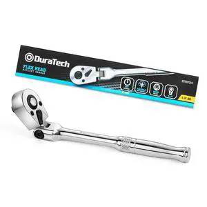 1/4" Drive Flex-Head Ratchet, 72-Tooth Ratchet Wrench, Quick-release, Reversible Switch, Full-Polished Chrome Plating, Alloy Steel 1/4" Drive Flex-Head Ratchet, 72-Tooth Ratchet Wrench, Quick-release, Reversible Switch, Full-Polished Chrome Plating, Alloy Steel