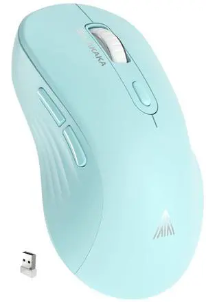 SM66 Green Silent Dual Mode Wireless Mouse for Laptop, Adjustable 4800 DPI,Rechargeable Computer Mouse for Bluetooth and Wireless Connection SM66 Green Silent Dual Mode Wireless Mouse for Laptop, Adjustable 4800 DPI,Rechargeable Computer Mouse for Bluetooth and Wireless Connection