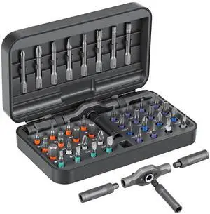 42 in 1 Magnetic Screwdriver Set, Steel Material Precision Screwdriver Kit, Magnetic Bit Set for Eyeglass Watch Repair, DIY Hand Tool Set for Home DIY Projects 42 in 1 Magnetic Screwdriver Set, Steel Material Precision Screwdriver Kit, Magnetic Bit Set for Eyeglass Watch Repair, DIY Hand Tool Set for Home DIY Projects