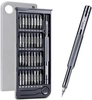 Grenpro Precision Screwdriver Set 65-in-1, S2 Alloy Steel Magnetic Mini Screwdriver Bits for iPhone, Macbook, Laptop, Computer, PS5, Xbox, Switch, Watch, Eyeglass, Ring Doorbell Gift for Men Grenpro Precision Screwdriver Set 65-in-1, S2 Alloy Steel Magnetic Mini Screwdriver Bits for iPhone, Macbook, Laptop, Computer, PS5, Xbox, Switch, Watch, Eyeglass, Ring Doorbell Gift for Men