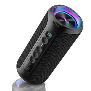 Portable Bluetooth Speaker Wireless (2nd Gen), 40W Powerful Sound and Deep Bass, 30 Hours Playtime, IPX7 Waterproof, TWS for 2 Speakers Pairing for Shower, Outdoor - Electronics Gift (Black) Portable Bluetooth Speaker Wireless (2nd Gen), 40W Powerful Sound and Deep Bass, 30 Hours Playtime, IPX7 Waterproof, TWS for 2 Speakers Pairing for Shower, Outdoor - Electronics Gift (Black)