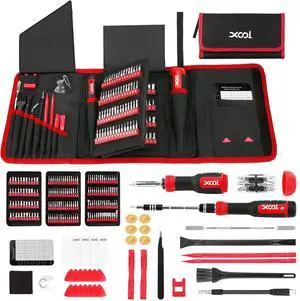 200 in 1 Precision Screwdriver Set, Electronics Repair Tool Magnetic Driver Kit with 164 Bits for Phone, MacBook, Computer, Laptop, PC, Tablet, PS4, Xbox, Nintendo, Game Console 200 in 1 Precision Screwdriver Set, Electronics Repair Tool Magnetic Driver Kit with 164 Bits for Phone, MacBook, Computer, Laptop, PC, Tablet, PS4, Xbox, Nintendo, Game Console
