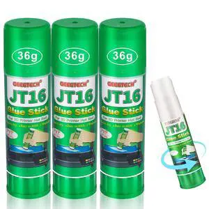 3D Printer Glue Sticks, 36 Grams Each PVP Solid Glue Sticks for Hot Bed Plate, Washable, Non-Toxic, Reduce Warping for PLA, ABS, PETG, Hips, TPU Filament on PEI, Glass, Aluminum, Buildtak Board, 3Pcs 3D Printer Glue Sticks, 36 Grams Each PVP Solid Glue Sticks for Hot Bed Plate, Washable, Non-Toxic, Reduce Warping for PLA, ABS, PETG, Hips, TPU Filament on PEI, Glass, Aluminum, Buildtak Board, 3Pcs