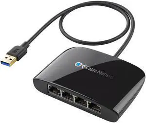 USB to 4-Port Gigabit Ethernet Switch for Network Sharing with TV, Laptop, Gaming Console, (USB Ethernet Splitter, USBA Network Switch) USB to 4-Port Gigabit Ethernet Switch for Network Sharing with TV, Laptop, Gaming Console, (USB Ethernet Splitter, USBA Network Switch)