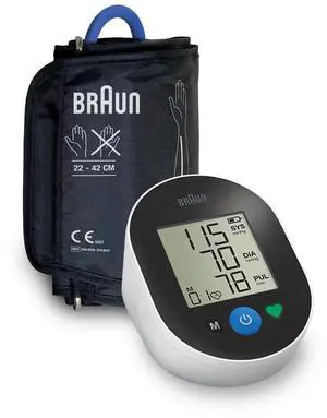 ExactFit 2 Blood Pressure Monitors for Home Use - Accurate Blood Pressure Machine, Color-Coded Results, Large Display BP Monitor, Universal Upper Arm BP Cuff, 30 Memory Slots ExactFit 2 Blood Pressure Monitors for Home Use - Accurate Blood Pressure Machine, Color-Coded Results, Large Display BP Monitor, Universal Upper Arm BP Cuff, 30 Memory Slots