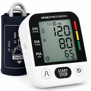 Blood Pressure Monitor for Home Use Digital Automatic Upper Arm BP Machine with Cuff, Accurate Blood Pressure and Heart Rate Monitor, Large Adjustable Cuff, Easy One-Touch Operation Blood Pressure Monitor for Home Use Digital Automatic Upper Arm BP Machine with Cuff, Accurate Blood Pressure and Heart Rate Monitor, Large Adjustable Cuff, Easy One-Touch Operation