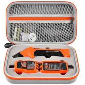 Case Compatible with Klein Tools ET310 AC Circuit Breaker Finder & 80016 Outlet Repair Tool Kit & RT250 GFCI Receptacle Tester. Electrical Storage Organizer Holder Bag (Box Only)-Grey Case Compatible with Klein Tools ET310 AC Circuit Breaker Finder & 80016 Outlet Repair Tool Kit & RT250 GFCI Receptacle Tester. Electrical Storage Organizer Holder Bag (Box Only)-Grey
