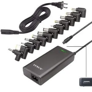 Universal Laptop Charger 90W, Slim AC Adapter Power Supply Cord with USB Port for Mobile Phones| Tablet Compatible with Dell Lenovo Toshiba Acer Asus Gateway IBM and Most Notebooks Universal Laptop Charger 90W, Slim AC Adapter Power Supply Cord with USB Port for Mobile Phones| Tablet Compatible with Dell Lenovo Toshiba Acer Asus Gateway IBM and Most Notebooks