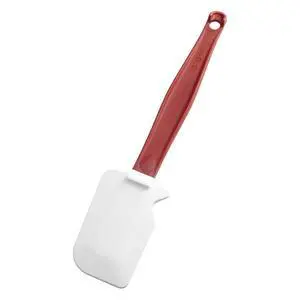 Commercial Products High Heat Resistant Silicone Heavy Duty Spatula/Food Scraper 9.5-Inch 500°F Heat Resistant Red Handle for Baking/Cooking/Mixing Commercial Dishwasher Safe Commercial Products High Heat Resistant Silicone Heavy Duty Spatula/Food Scraper 9.5-Inch 500°F Heat Resistant Red Handle for Baking/Cooking/Mixing Commercial Dishwasher Safe