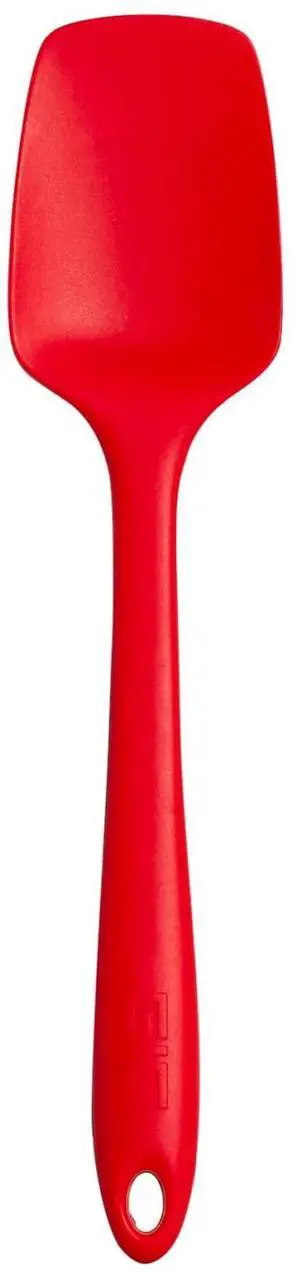 Get It Right Premium Seamless Spoonula - Non-Stick Heat Resistant Silicone Scraper Spatula - Perfect for Mixing, Serving, Scraping, Stirring, and More - Mini - 8 IN, Red Get It Right Premium Seamless Spoonula - Non-Stick Heat Resistant Silicone Scraper Spatula - Perfect for Mixing, Serving, Scraping, Stirring, and More - Mini - 8 IN, Red