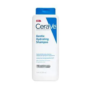 Gentle Hydrating Shampoo, With Ceramides, Niacinamide & Hyaluronic Acid For Soft, Healthy Looking Hair & Scalp, Sulfate Free & Color Safe Shampoo, For All Hair Types, 12 Oz Gentle Hydrating Shampoo, With Ceramides, Niacinamide & Hyaluronic Acid For Soft, Healthy Looking Hair & Scalp, Sulfate Free & Color Safe Shampoo, For All Hair Types, 12 Oz