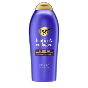 Thick & Full + Biotin & Collagen Volumizing Shampoo, Nutrient-Infused Hair Shampoo with Vitamin B7 Biotin Gives Hair Volume & Body for 72+ Hours, Sulfate-Free Surfactants, 25.4 fl. oz Thick & Full + Biotin & Collagen Volumizing Shampoo, Nutrient-Infused Hair Shampoo with Vitamin B7 Biotin Gives Hair Volume & Body for 72+ Hours, Sulfate-Free Surfactants, 25.4 fl. oz