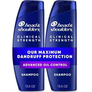 Anti-Dandruff Shampoo with 1% Selenium Sulfide, Clinical Strength Advanced Oil Control Twin Pack, Seborrheic Dermatitis Relief, Oily Scalp, 13.5 Fl Oz Each Anti-Dandruff Shampoo with 1% Selenium Sulfide, Clinical Strength Advanced Oil Control Twin Pack, Seborrheic Dermatitis Relief, Oily Scalp, 13.5 Fl Oz Each
