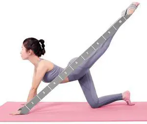 11 Loops Stretching band - Yoga, Pilates, Ballet Stretching Band for Flexibility, Leg Stretching, and Exercise - Durable Stretching equipment for Dance and Fitness (11 Grids-Grey) 11 Loops Stretching band - Yoga, Pilates, Ballet Stretching Band for Flexibility, Leg Stretching, and Exercise - Durable Stretching equipment for Dance and Fitness (11 Grids-Grey)