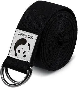 Yoga Strap for Stretching,Cotton Yoga Strap with Adjustable D-Ring Buckle,Non-Elastic Yoga Belt for Pilates,Gym Workouts,Physical Therapy,Improve Flexibility Yoga Strap for Stretching,Cotton Yoga Strap with Adjustable D-Ring Buckle,Non-Elastic Yoga Belt for Pilates,Gym Workouts,Physical Therapy,Improve Flexibility
