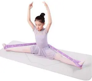 Adjustable Stretch Strap for Kids, 8-Loop Elastic Resistance Band for Children Gymnastics, Ballet Dance, Yoga, StuffPilates & Flexibility Training, Home Exercise Equipment for Girls Adjustable Stretch Strap for Kids, 8-Loop Elastic Resistance Band for Children Gymnastics, Ballet Dance, Yoga, StuffPilates & Flexibility Training, Home Exercise Equipment for Girls