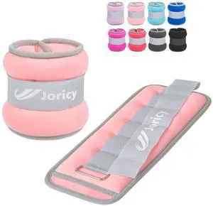 Ankle Weights, Wrist Leg Arm Weights for Women Men Kids with Adjustable Straps, Strength Training Weighted for Jogging, Running, Walking, Fitness, Gym Workout - 2LBS Pair (1 LB Each Weight), Light Ankle Weights, Wrist Leg Arm Weights for Women Men Kids with Adjustable Straps, Strength Training Weighted for Jogging, Running, Walking, Fitness, Gym Workout - 2LBS Pair (1 LB Each Weight), Light