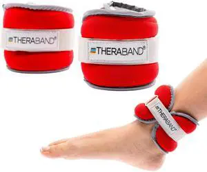 Ankle Weights, Comfort Fit Wrist & Ankle Cuff Weight Set, Adjustable Walking Weights for Cardio, Home Workout, Ankle Strengthening & Physical Therapy, Red, 1 lb. Each, Set of 2, 2 Pounds Ankle Weights, Comfort Fit Wrist & Ankle Cuff Weight Set, Adjustable Walking Weights for Cardio, Home Workout, Ankle Strengthening & Physical Therapy, Red, 1 lb. Each, Set of 2, 2 Pounds