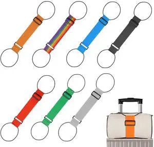 Luggage Straps,Elastic Travel Straps for Securing Luggage, Suitcase & Bag Organizer, Adjustable Hold-Down Straps for Travel Accessories, Carry-On, Checked Bags, Ideal for Travelers (7PCS) Luggage Straps,Elastic Travel Straps for Securing Luggage, Suitcase & Bag Organizer, Adjustable Hold-Down Straps for Travel Accessories, Carry-On, Checked Bags, Ideal for Travelers (7PCS)