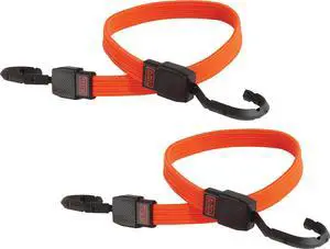24" Flat Bungee Straps, 2-Pack 24" Flat Bungee Straps, 2-Pack