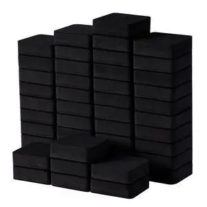 Favourde 48 Pack Magnetic Whiteboard Dry Erase Erasers Chalkboard Cleansers for Classroom, Home and Office (Black) Favourde 48 Pack Magnetic Whiteboard Dry Erase Erasers Chalkboard Cleansers for Classroom, Home and Office (Black)