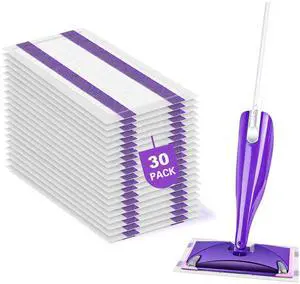 30 Pack Disposable Wet Jet Mop Pads Refill for Swiffer Wet Jet Pads Refill,Wet Jet Mopping Pads for All Purpose Multi Surface Hardwood Floor Cleaning, 4 Layers Thickened and Super Absorbent 30 Pack Disposable Wet Jet Mop Pads Refill for Swiffer Wet Jet Pads Refill,Wet Jet Mopping Pads for All Purpose Multi Surface Hardwood Floor Cleaning, 4 Layers Thickened and Super Absorbent