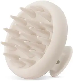 Scalp Massager Hair Growth, Scalp Scrubber with Soft Bristles, Integrated Silicone Design, Scalp Exfoliator for Dandruff Removal & Relax Scalp, Shampoo Brush Fit Wet Dry Hair Use, Oatmeal Scalp Massager Hair Growth, Scalp Scrubber with Soft Bristles, Integrated Silicone Design, Scalp Exfoliator for Dandruff Removal & Relax Scalp, Shampoo Brush Fit Wet Dry Hair Use, Oatmeal