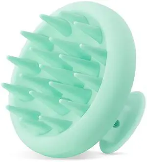 Scalp Massager Hair Growth, Scalp Scrubber with Soft Bristles, Integrated Silicone Design, Scalp Exfoliator for Dandruff Removal & Relax Scalp, Shampoo Brush Fit Wet Dry Hair Use, Light Green Scalp Massager Hair Growth, Scalp Scrubber with Soft Bristles, Integrated Silicone Design, Scalp Exfoliator for Dandruff Removal & Relax Scalp, Shampoo Brush Fit Wet Dry Hair Use, Light Green