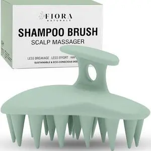 Scalp Massager Shampoo Brush - Silicon Scalp Scrubber & Exfoliator for Dandruff Removal and Hair Growth, Brush for Wet & Dry Hair, for Men, Women, Kids - BPA Free Scalp Massager Shampoo Brush - Silicon Scalp Scrubber & Exfoliator for Dandruff Removal and Hair Growth, Brush for Wet & Dry Hair, for Men, Women, Kids - BPA Free