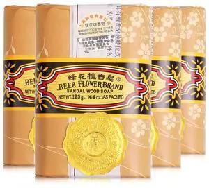 Soap Bar Sandalwood Soap Moisturizing Bath Bar Soaps Nourishes Your Skin 4.4 oz(Pack of 4) Soap Bar Sandalwood Soap Moisturizing Bath Bar Soaps Nourishes Your Skin 4.4 oz(Pack of 4)