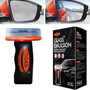 Windshield Cleaner Tool for Automotive Windshield, Window Cleaner Glass Oil Film Cleaner for Car Window Mirror Improve Windshield Clarity and Visibility for Safe Driving (1) Windshield Cleaner Tool for Automotive Windshield, Window Cleaner Glass Oil Film Cleaner for Car Window Mirror Improve Windshield Clarity and Visibility for Safe Driving (1)