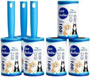 Lint Rollers for Pet Hair Extra Sticky, 600 Sheets Mega Value Set Lint Rollers for Pet Hair Removal, Dog and Cat Lint Remover for Clothes, Furniture, Carpet Lint Rollers for Pet Hair Extra Sticky, 600 Sheets Mega Value Set Lint Rollers for Pet Hair Removal, Dog and Cat Lint Remover for Clothes, Furniture, Carpet