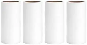 Lint Roller Refills 4 inch Extra Sticky Pet Hair Roller Replacement Refills Only, Inside Diameter 1.5 inch, 60 Sheets per Roll (Pack of 4, Total 240 Sheets) Lint Roller Refills 4 inch Extra Sticky Pet Hair Roller Replacement Refills Only, Inside Diameter 1.5 inch, 60 Sheets per Roll (Pack of 4, Total 240 Sheets)