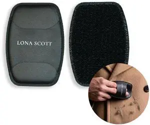 Pocket Lint Brush x2, Reusable Lint Remover & Lint Roller for Clothes, Travel, Pet Hair Remover, Dust & Dandruff Pocket Lint Brush x2, Reusable Lint Remover & Lint Roller for Clothes, Travel, Pet Hair Remover, Dust & Dandruff